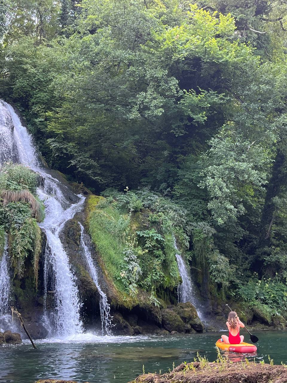 SUP and Kayaks on the Drina